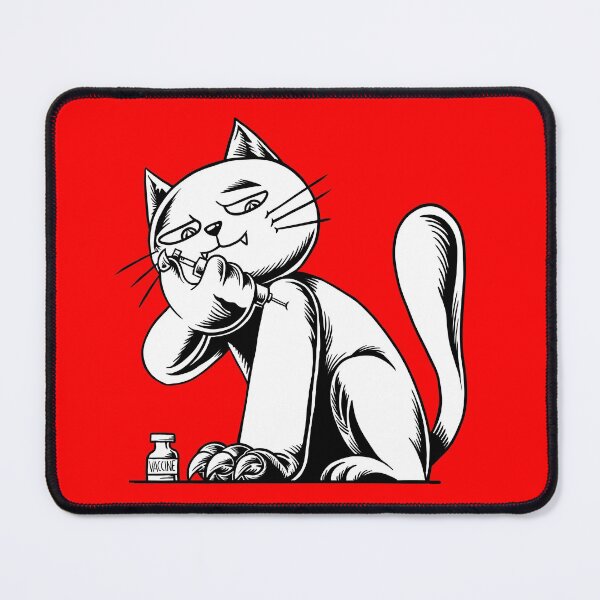 Item preview, Cat Vaccinated designed and sold by Si Pakne.