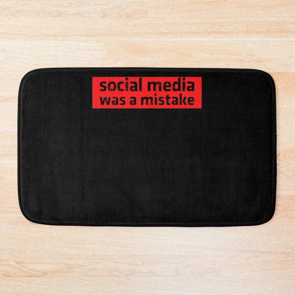 Item preview, Social media was a mistake Premium T-Shirt designed and sold by spolayastore.