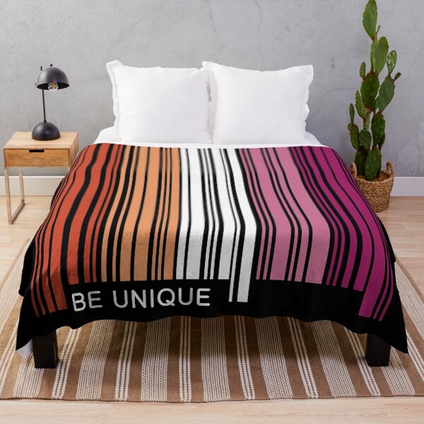Item preview, Be Unique Lesbian Barcode Graphic designed and sold by iscaStudioArt.