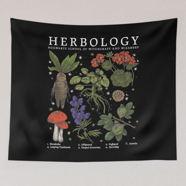 Item preview, Herbology Plants designed and sold by honeyandcotton.