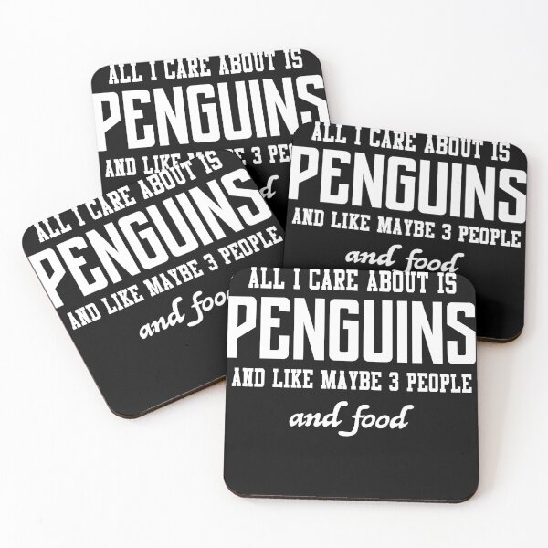 Item preview, All I care about is Penguins and like maybe 3 people and food designed and sold by loves789.