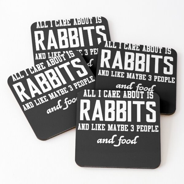 Item preview, All I care about is Rabbits and like maybe 3 people and food designed and sold by loves789.