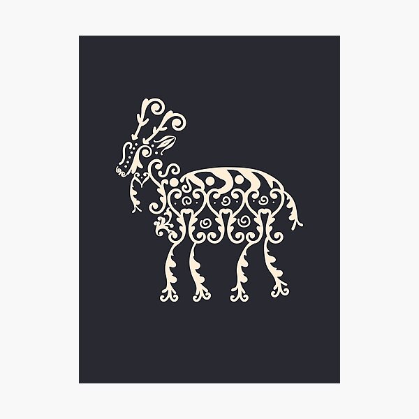 Item preview, Retro Yule Goat Victorian Christmas Hygge Aesthetic Pagan Julbocken  designed and sold by retroyule.