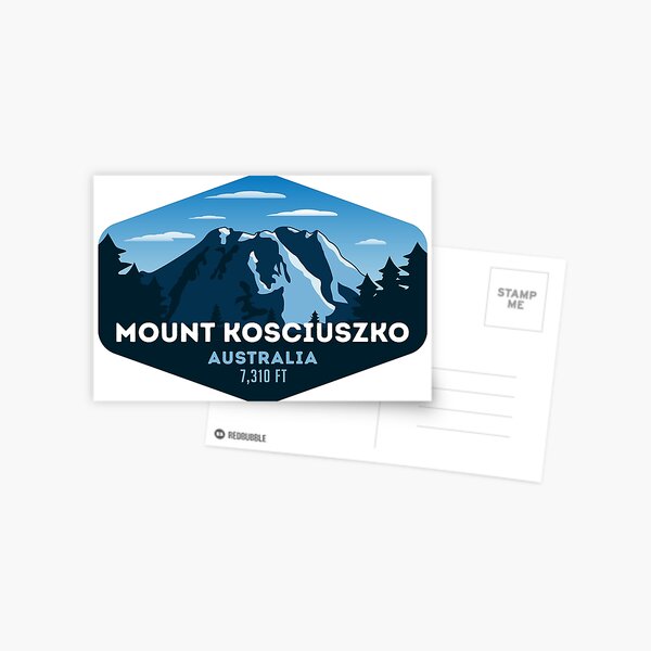Item preview, Mount Kosciuszko New South Wales Australia designed and sold by Munchy Codex.
