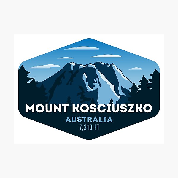 Mount Kosciuszko New South Wales Australia Photographic Print