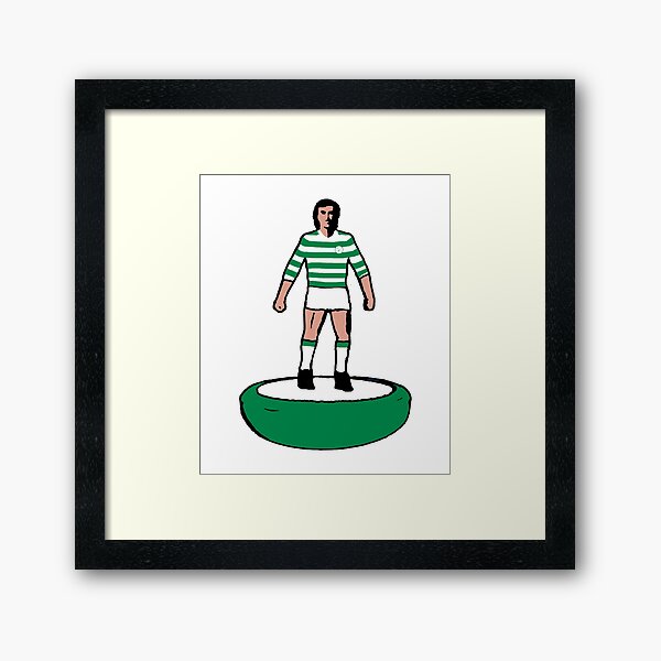 Subbuteo Player Celtics Framed Art Print