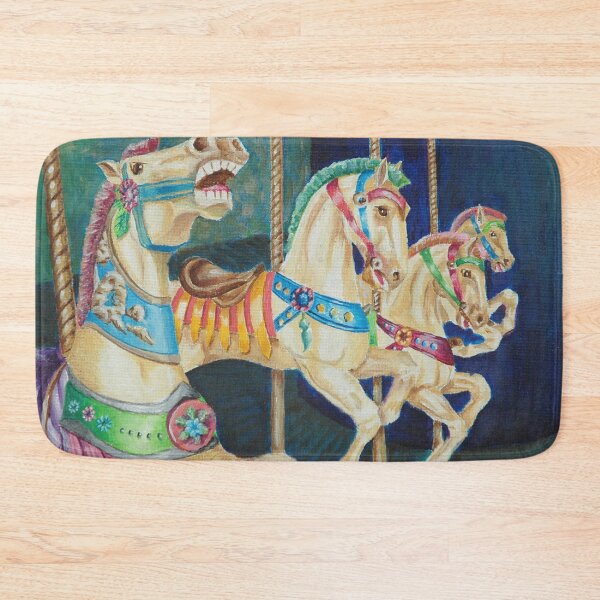 Item preview, Galloping Carousel Horses  designed and sold by dragonbee.