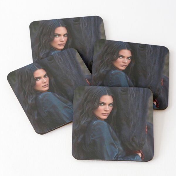 Item preview, Kendall Jenner black horse  designed and sold by bunnyrocks.
