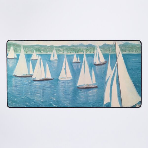 Les Plus Beaus Yachts De Tradition Desk Mat