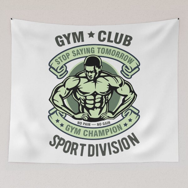Item preview, Gym club motivation workout designed and sold by Desibeau.