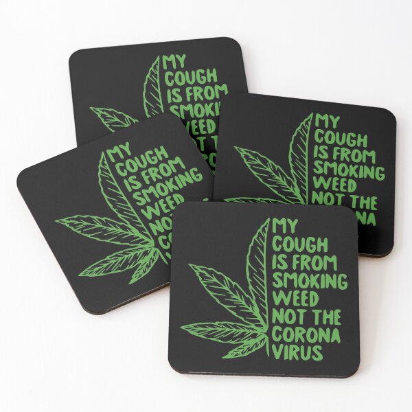 Item preview, Funny My Cough Is Not From Corona Gift  Marijuana  designed and sold by KiraSpace.