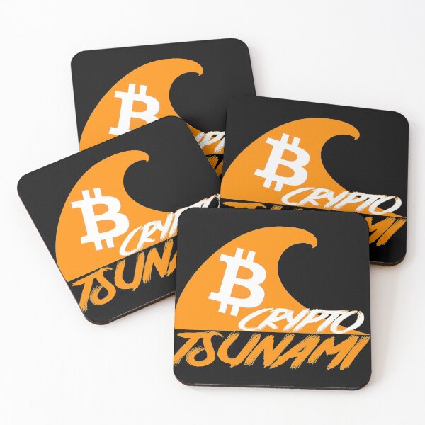 Item preview, Bitcoin Crypto Tsunami designed and sold by Galaxy-Corner.
