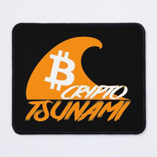 Item preview, Bitcoin Crypto Tsunami designed and sold by Galaxy-Corner.