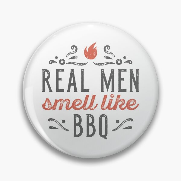 Item preview, Real Men Smell Like BBQ designed and sold by cherrific.
