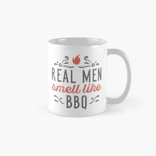 Item preview, Real Men Smell Like BBQ designed and sold by cherrific.