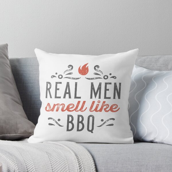 Item preview, Real Men Smell Like BBQ designed and sold by cherrific.