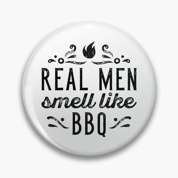 Item preview, Real Men Smell Like BBQ designed and sold by cherrific.