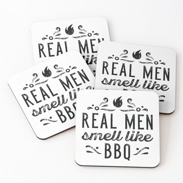 Item preview, Real Men Smell Like BBQ designed and sold by cherrific.