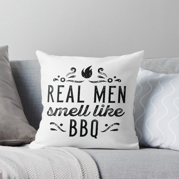 Item preview, Real Men Smell Like BBQ designed and sold by cherrific.