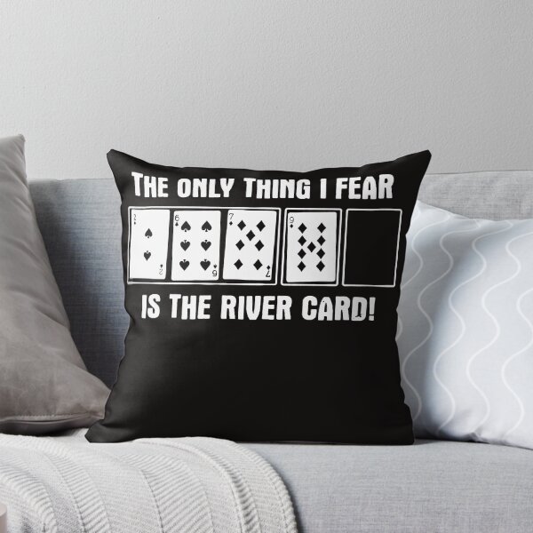 Item preview, Funny Poker Fear The River Gifts for Dad Screen Printed Tee Mens Ladies Womens poker hip hop designed and sold by RalphTrottier.