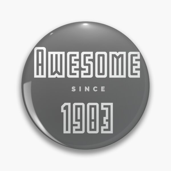 Item preview, Awesome Since 1983 designed and sold by Hpabedi.