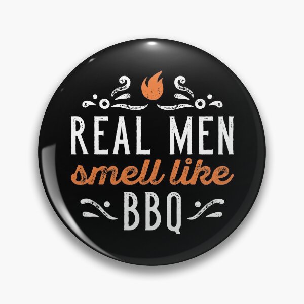 Item preview, Real Men Smell Like BBQ designed and sold by cherrific.
