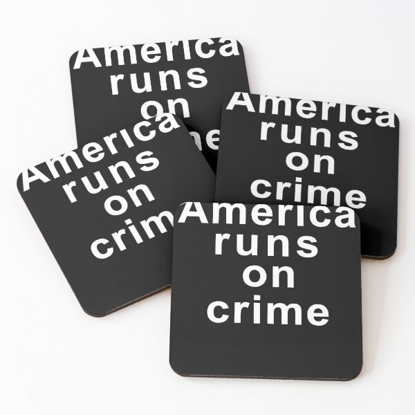 Item preview, America Runs On Crime designed and sold by Simoel12.