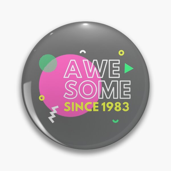 Item preview, Awesome Since 1983 designed and sold by Hpabedi.