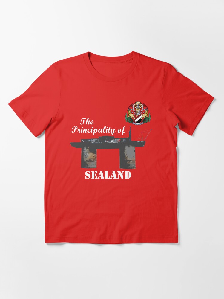"The Principality of Sealand 2" Tshirt for Sale by NovelteeShirts Redbubble the