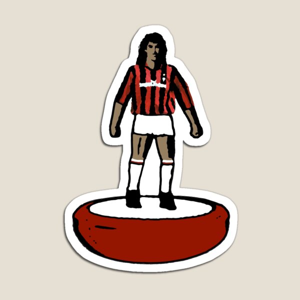 Subbuteo Player Milan vintage Magnet