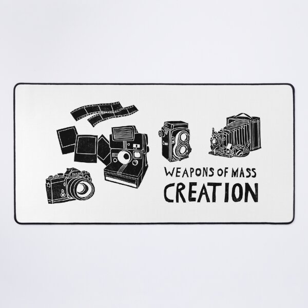 Item preview, Weapons Of Mass Creation - Photography (clean) designed and sold by BiancaGreen.