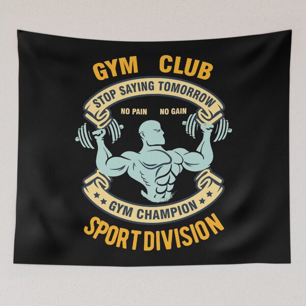 Item preview, Gym club motivation workout designed and sold by Desibeau.