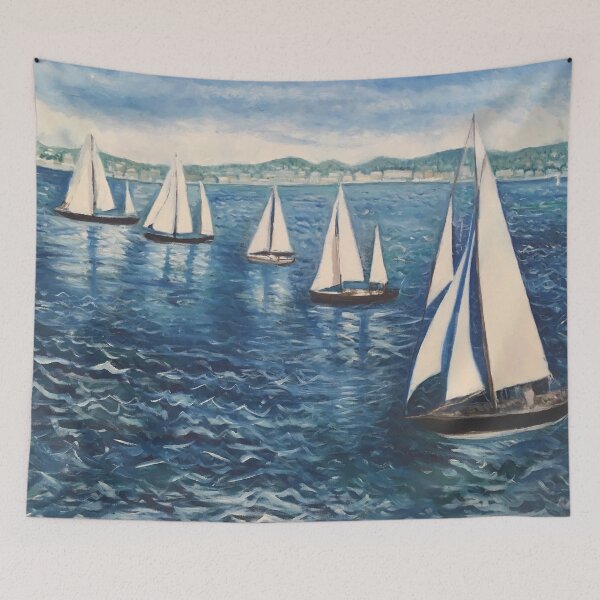 Item preview, Le Spectacle De Compétition En Baie De La Napoule designed and sold by Sally Anne Wake Jones.