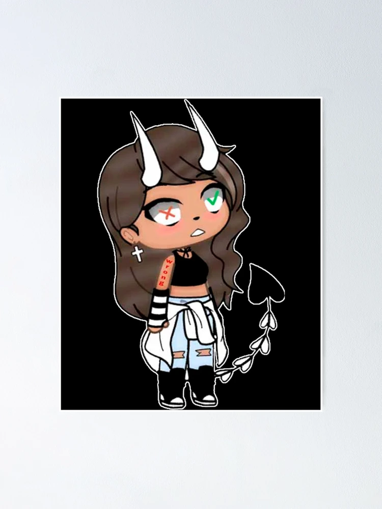 🐏🌟Gacha Goat Oc🌟🐏  Club design, Cartoon art styles, Girls cartoon art