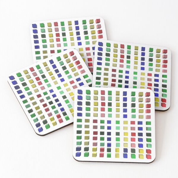 Item preview, square colored designed and sold by miaterinka.