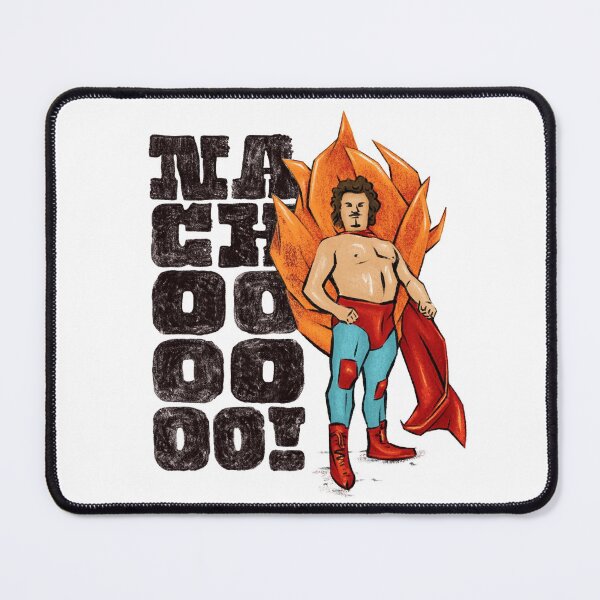 Item preview, Nachooo! - Nacho Libre - Black Text designed and sold by sticker-stacker.