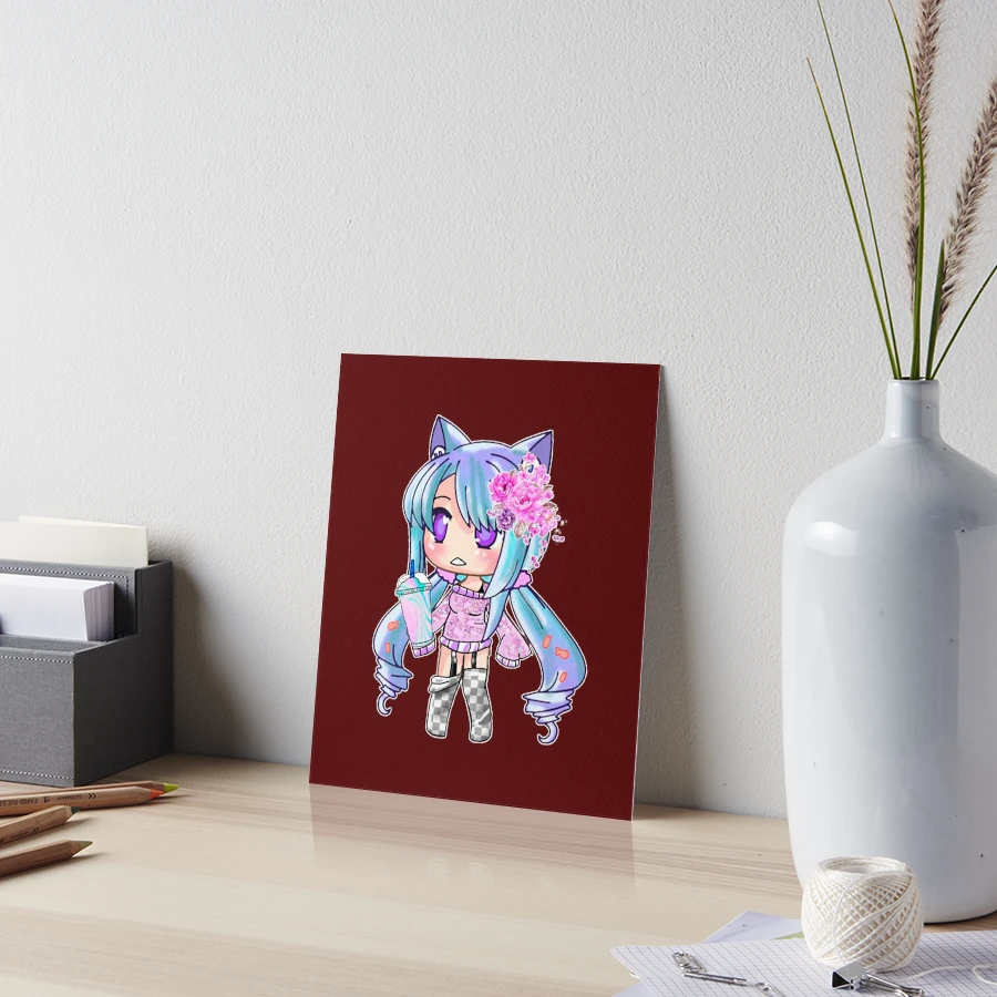 Gacha girl Photographic Print for Sale by EmeraldCucumbaa