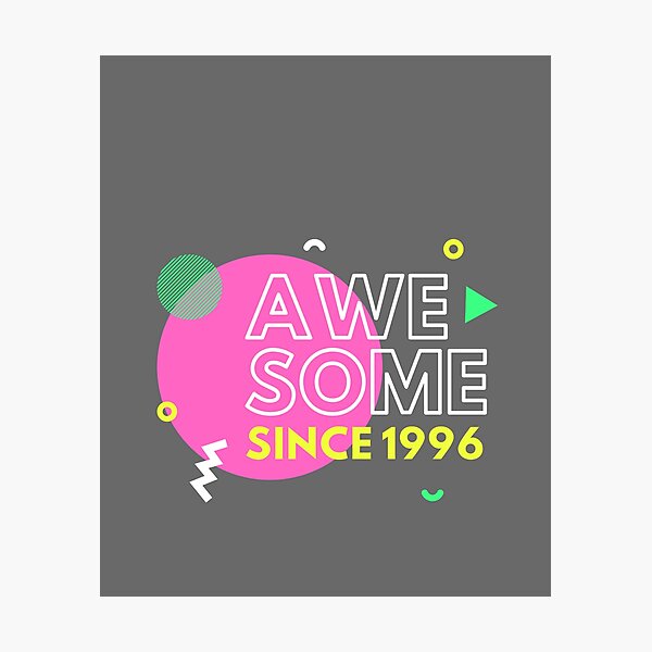 Item preview, Awesome Since 1996 designed and sold by Hpabedi.