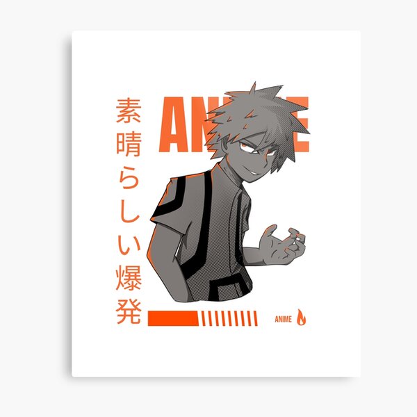 Cute Anime Boy Metal Prints for Sale