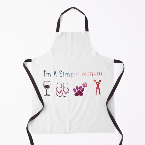 Item preview, I'm a simple woman Galaxy Cheerleading designed and sold by tinydreams10.