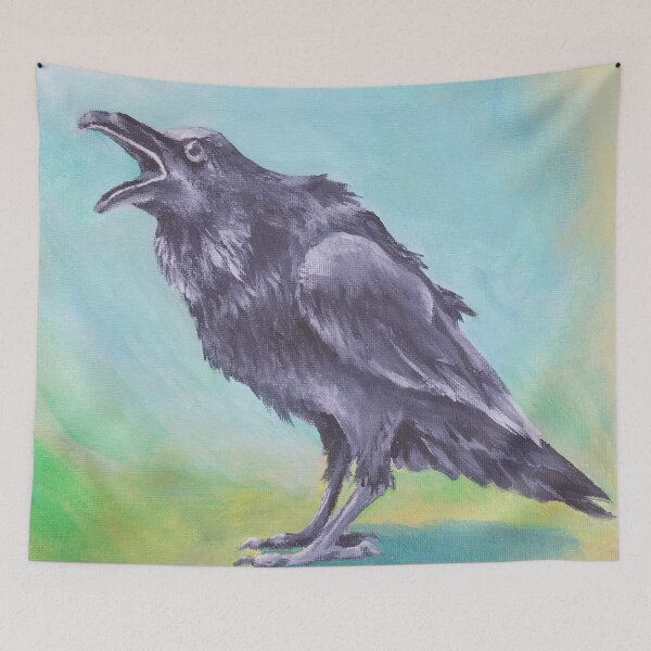 Item preview, Crow Has Something to Say designed and sold by dragonbee.