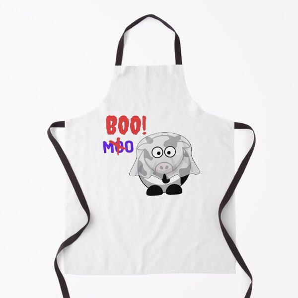 Item preview, Moo I Mean Boo - Funny Halloween Cow Ghost designed and sold by MajesticTree.
