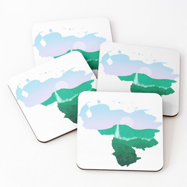 Item preview, Venezuela map and landscape designed and sold by landscapeworlds.