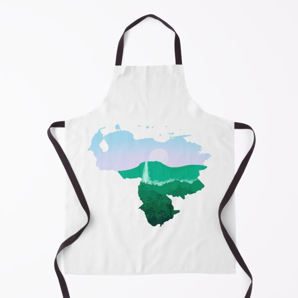 Item preview, Venezuela map and landscape designed and sold by landscapeworlds.