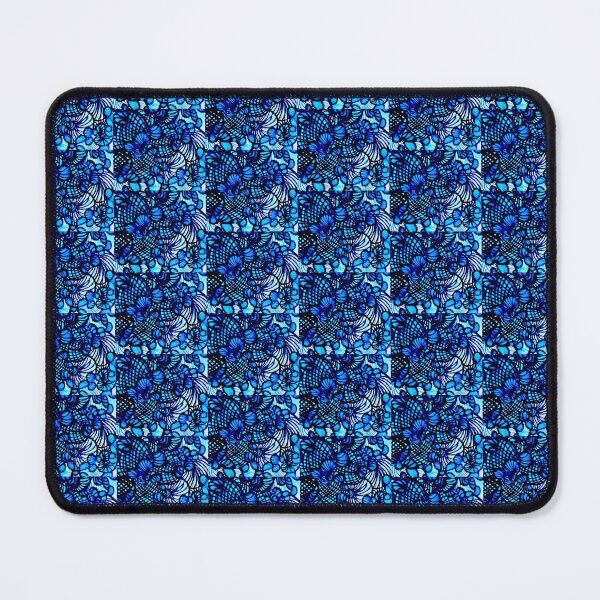 Item preview, Blue Spirals And Swirls designed and sold by YollieBeeArt.