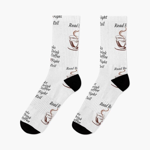 Item preview, Read books drink coffee fight evil designed and sold by iqra-hanif.