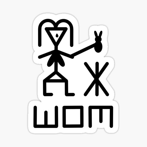 WOM Sticker