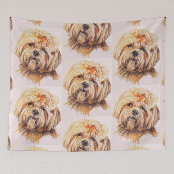 Item preview, Lhasa Apso in Color designed and sold by BarbBarcikKeith.