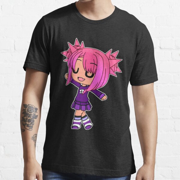 Pink Gacha Life Oc' Men's Longsleeve Shirt