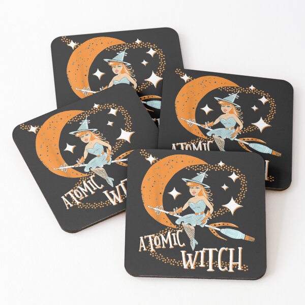 Item preview, Atomic Witch Pinup Girl Retro Vintage Sexy Halloween  designed and sold by altheabay9597.